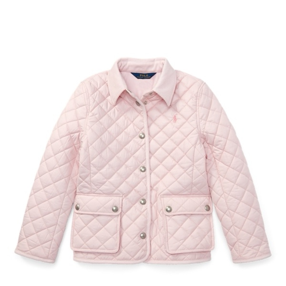 POLO Ralph Lauren Pink Quilted Barn Jacket